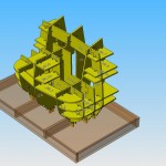30wave leaning post jig