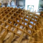 Garlington 61' XPS bridge with interior jig